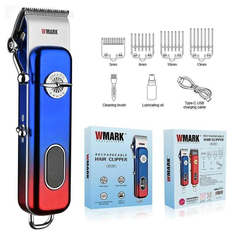 ▣ WMARK Ng-899 Electric Clipper 7000 RPM Men's Oil Hair Grader