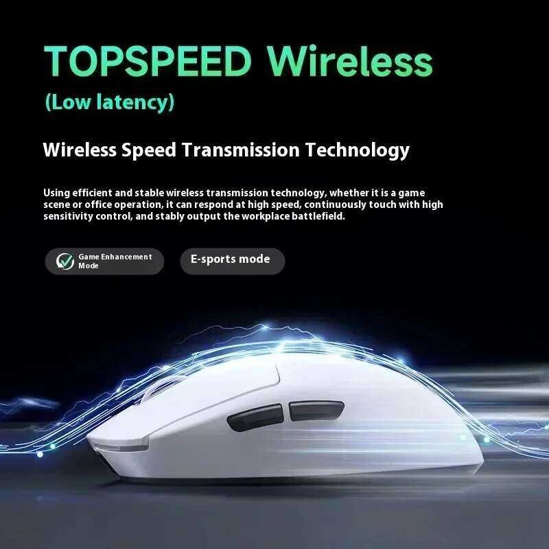 ▥ MCHOSE A7 Pro Ultra Series 8K 2.4G Wireless Gaming E-Sports เมาส์ Paw3950 Custom น้ําหนักเบา