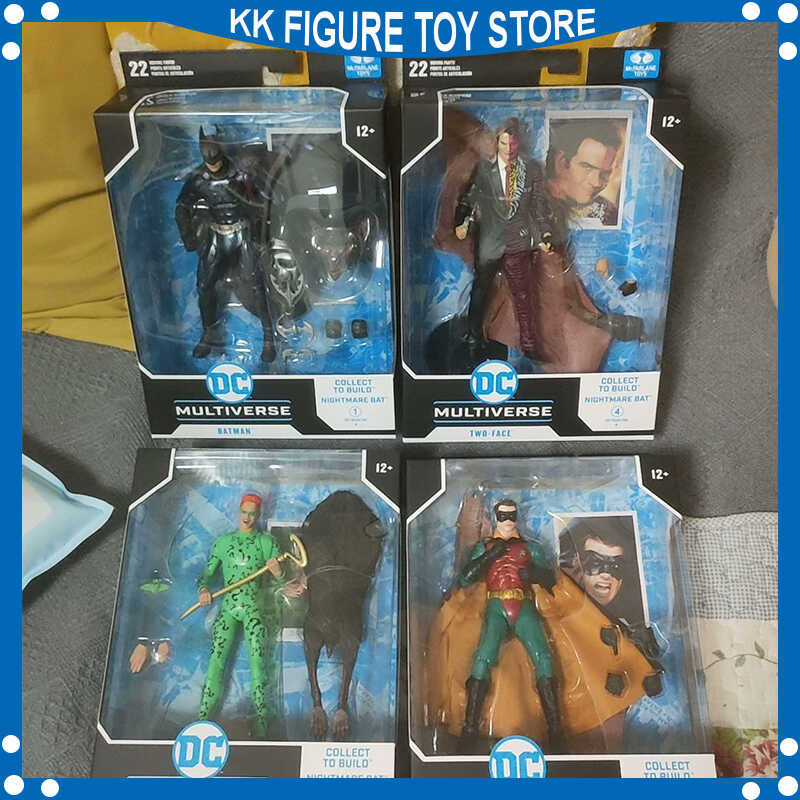 ◆ Mcfarlane DC Multiverse Forever Riddler สองด้าน Robin Nightmare Batman Action Manikin