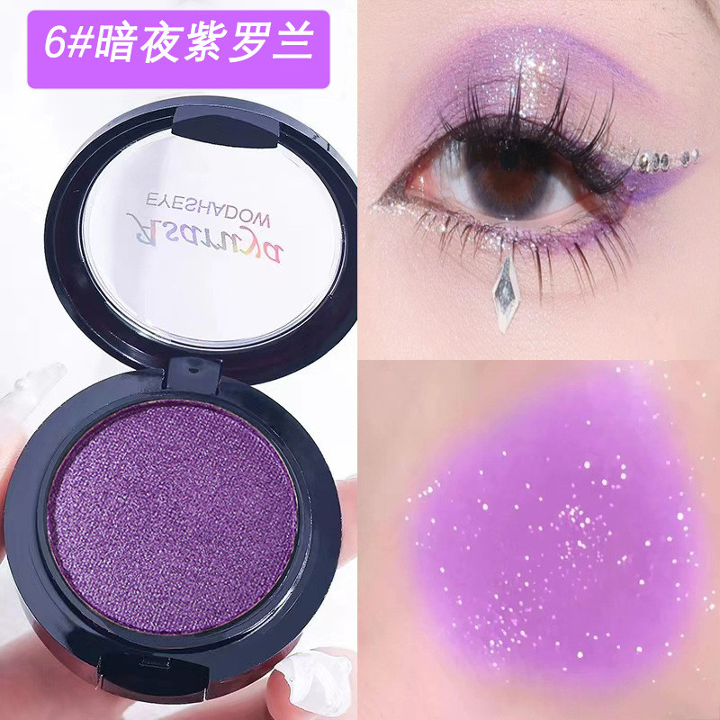 Asaria Monochrome Eyeshadow สไตล์ใหม่ Monochrome สีอายแชโดว์ Pearlescent Blue สีเขียวสีม่วงสีดําสีขาวสีแดง Gold Stage แต่งหน้า สีดําสีเดียวสีดําสีฟ้าสีม่วงสีดําสีแดงสีทองการแต่งหน้าเวที ราคา ถูกที่สุด ดีลบีเคเค แกลเลอรีภาพที่ 9