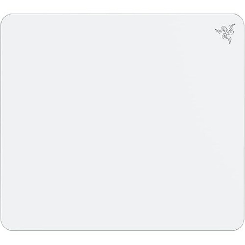 Razer Atlas White Edition Glass gaming mousepad for resistance-free mousing Premium tempered surfac