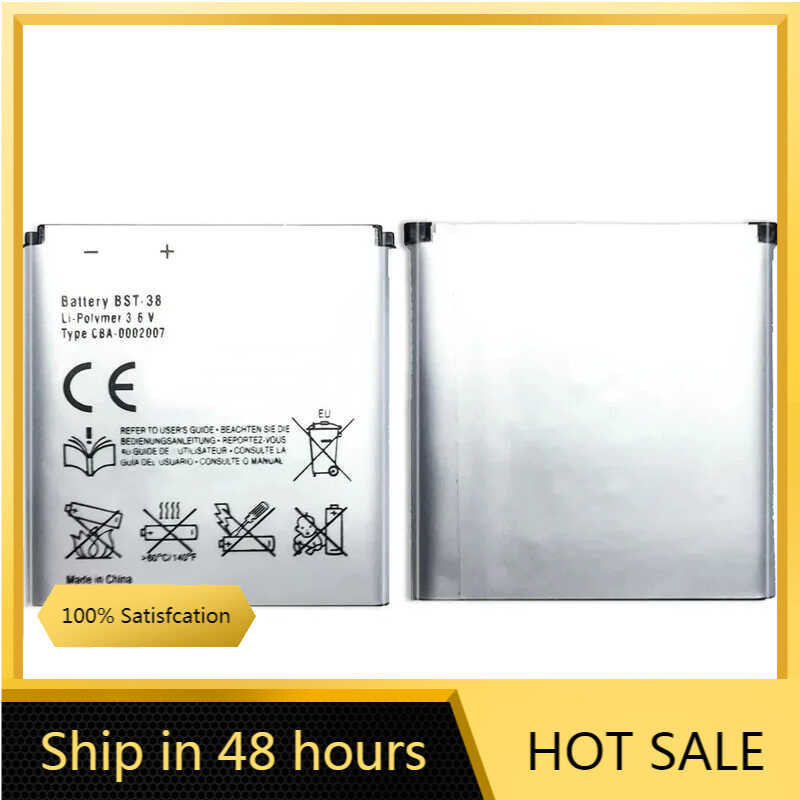 BST-38 แบตเตอรี่โทรศัพท์มือถือ Sony Ericsson W995 C510 C902 C905 K770I K850 W580I R306 W980 Z770i