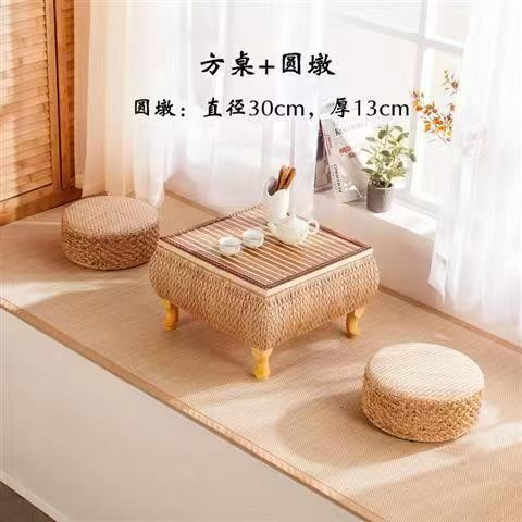 Tatami Teater Table Table Japanese ญี่ปุ่น Zen Low Table Bay Window Table การจัดเก็บตารางขนาดเล็กตา