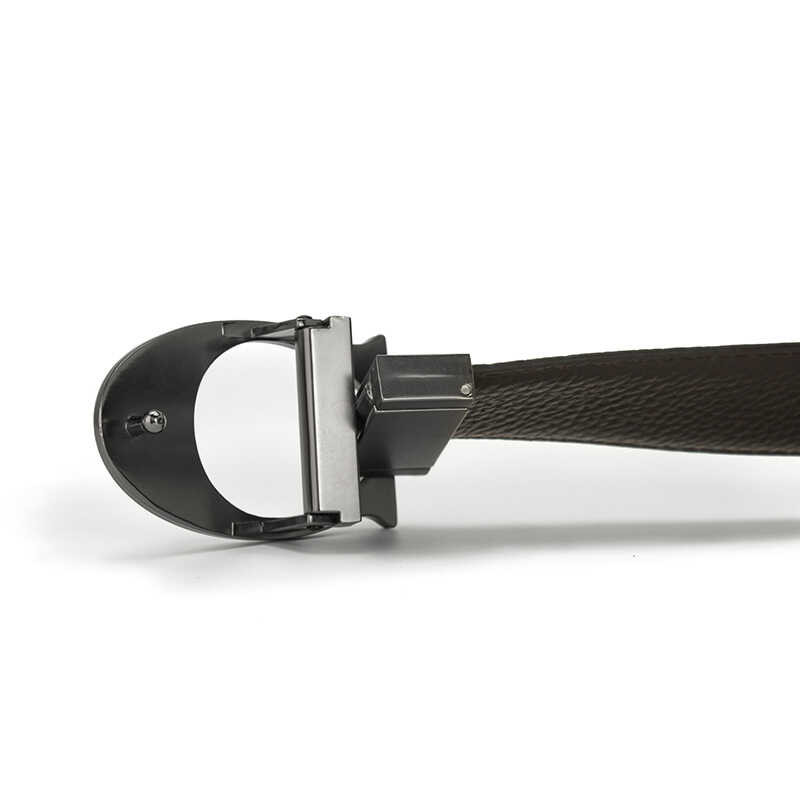 ZUER เข็มขัดหนัง สำหรับผู้ชาย ยี่ห้อ Letter C Double Side Pure Head Layer เข็มขัดหนังวัว