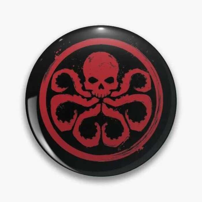 I Am Hydra นุ่มปุ่ม Pin เครื่องประดับตลกสำหรับเสื้อผ้าแฟชั่น ของขวัญน่ารักและสร้างสรรค์ Lapel Pin-ba