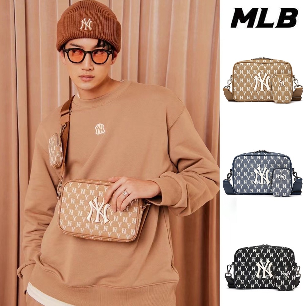 ♞,♘New กระเป๋า mlb แท้ กระเป๋าสะพายข้าง（เหมาะสำหรับผู้ชายและผู้หญิง） XSB