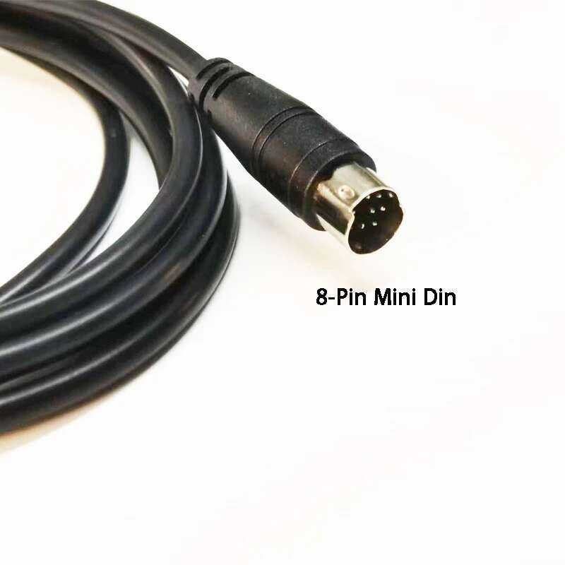 ▥ Prolific Pl2303 USB Rs232 ถึง 8-Pin Mini Din Serial สําหรับเชื่อมต่อ Delta DVP Series PLC To