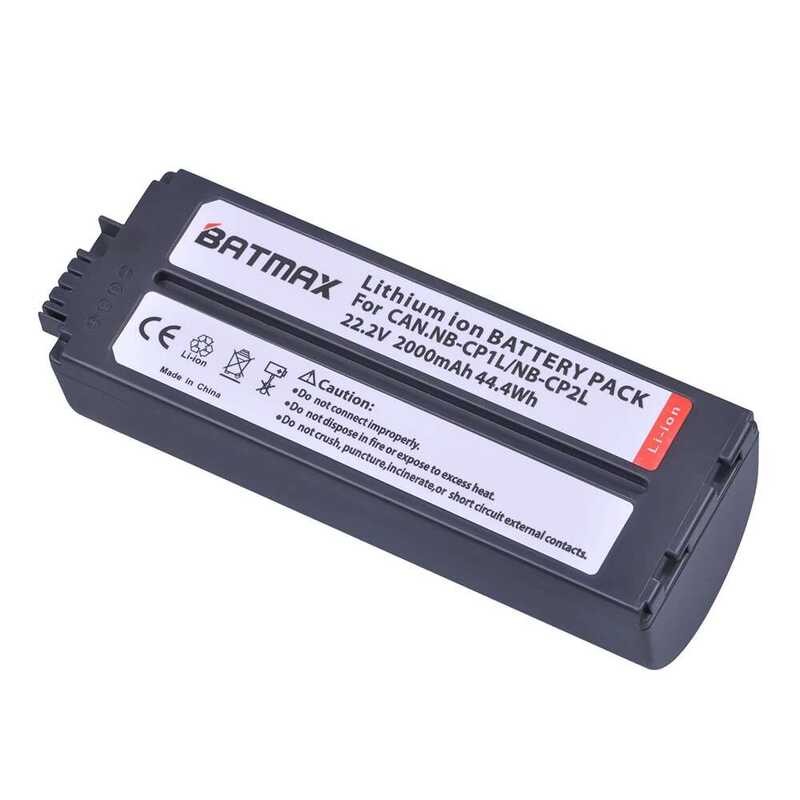 ❃ 2000Mah Nb-Cp2l NB แบตเตอรี่สําหรับ Nb-Cp1l Cp2l Canon เครื่องพิมพ์ภาพ SELPHY Cp800, Cp900, C ❃