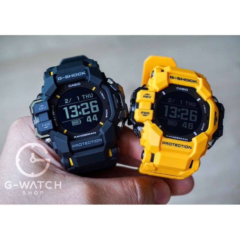 CASIO G-SHOCK GPR-H1000 Rangeman with Heart Rate Sensor and GPS, GPR-H1000-1A, GPR-H1000-1, GPR-H10