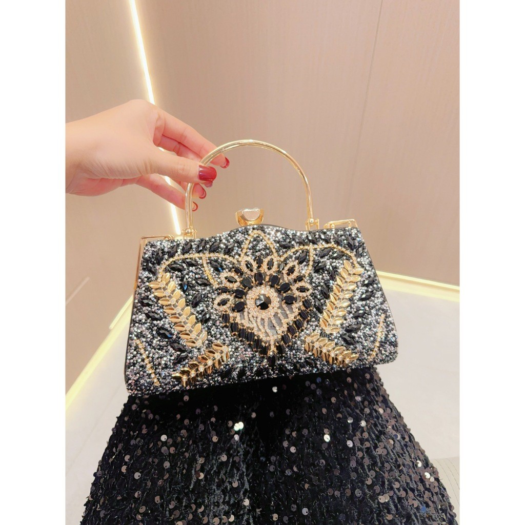 กระเป๋าถือสําหรับผู้หญิง Party Celebrity Banquet Bag Single Shoulder Crossbody Banquet Bag