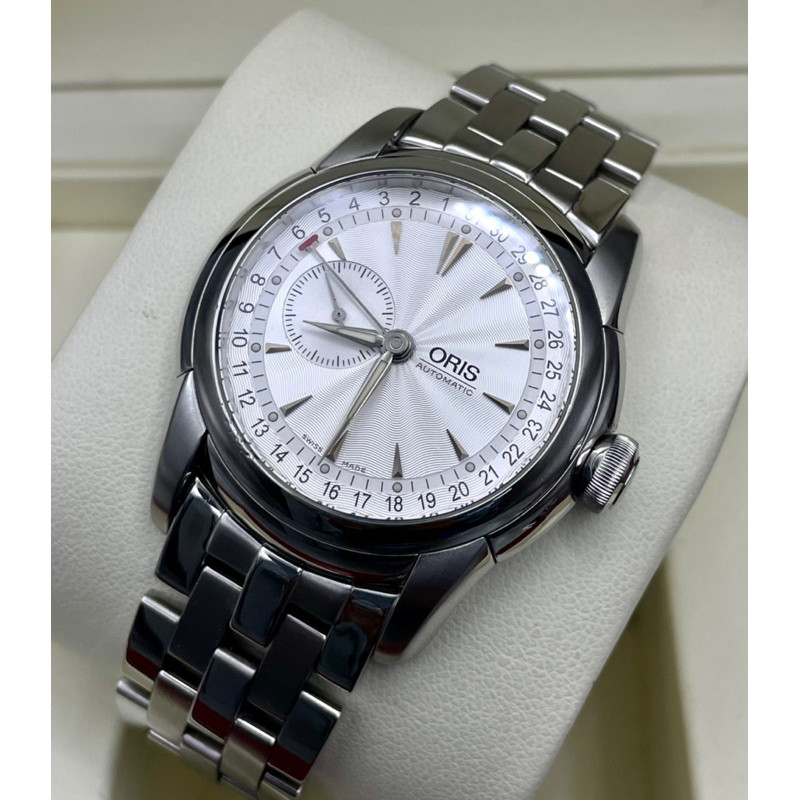 Oris rtelier Pointer Date Automatic Ref.7553 นาฬิกามือสอง ของเเท้100%