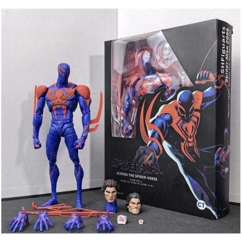 ◆ CT ของเล่น Shf Miguel Action Crossing รุ่น Miles Morales Spiderman 2099 O'hara Fig