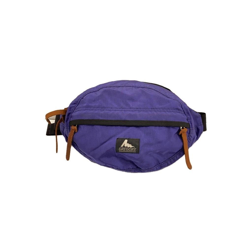 กระเป๋าคาดเอว Gregory ไนลอน BLU solid ส่งตรงจากญี่ปุ่น มือสอง
