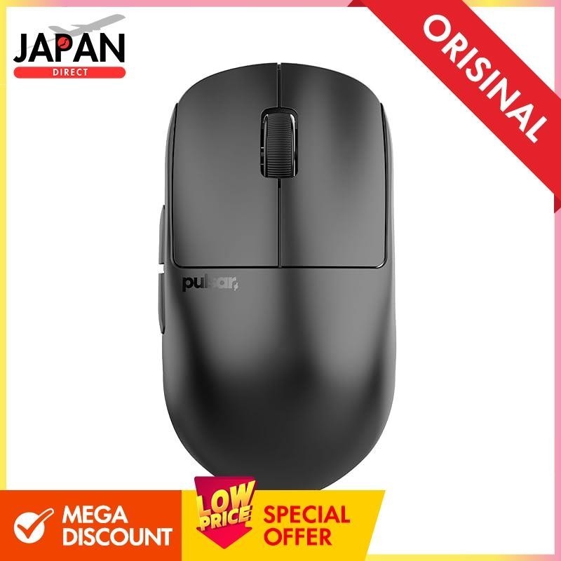 Pulsar Gaming Gears X2H Mini Wireless Gaming Mouse Ultra Lightweight 52g Symmetrical 2.4Ghz 1ms 260