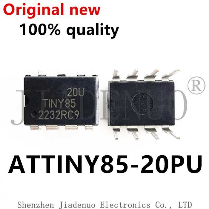 ❤ (5 ชิ้น) 100% แบรนด์ใหม่และเป็นต้นฉบับ Attiny85-20Pu Attiny85 20