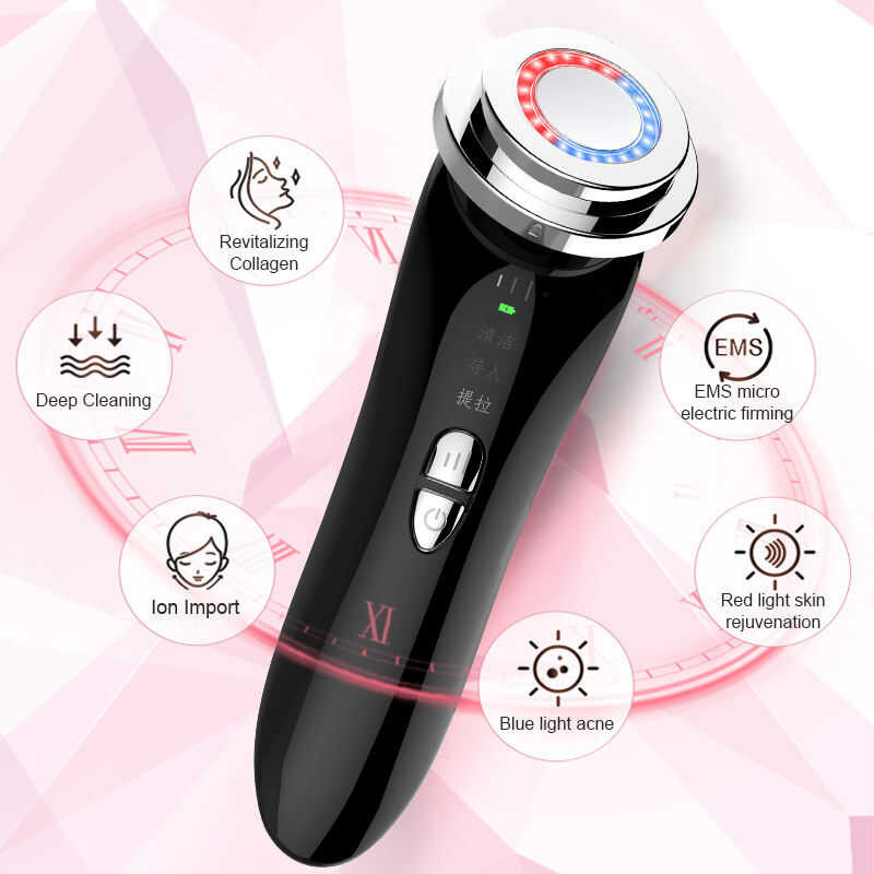▣ Rf Lifting ความถี่วิทยุ Face Massagers อุปกรณ์ EMS Microcurrents Lift Ski