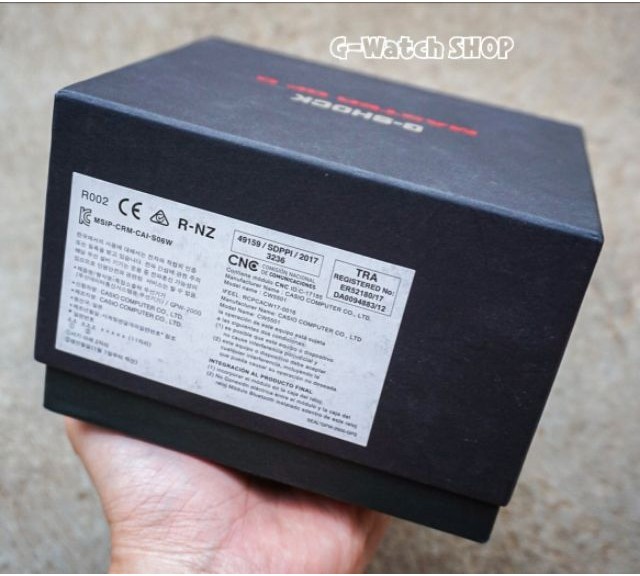 MASTER OF G CASIO G-SHOCK GPW-2000-1A, GPW-2000-1, GPW-2000 สีดำ ประกันศูนย์เซ็นทรัล CMG 1 ปี