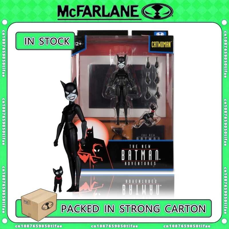 ◆ Mcfarlane Toy Catwoman (การผจญภัยแบทแมนใหม่) 6 "Action Figure Original Mod