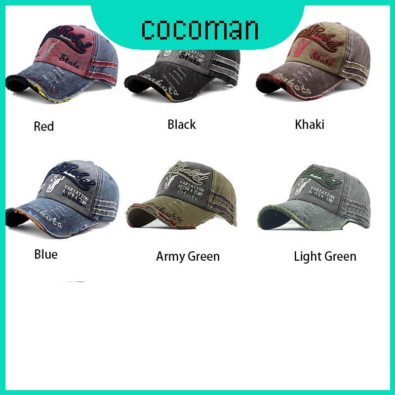 Trucker Distressed Denim Cap เหมาะสําหรับคนรักดนตรีแฟชั่นและ