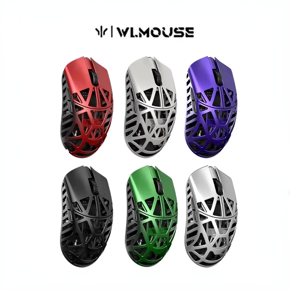 Wlmouse Beast X Max Mouse PAW3950HS Sensor FPS Gamer เมาส์ไร้สายน้ําหนักเบาแมกนีเซียม 8K Pc Gaming