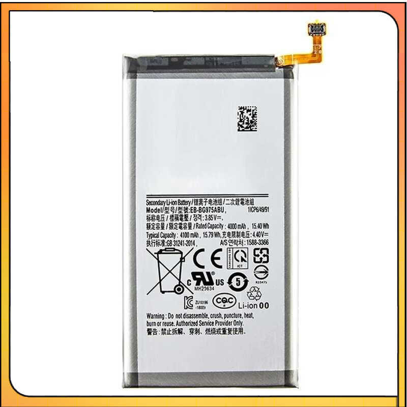 แบตเตอรี่ EB-BG975ABU สำหรับ Samsung Galaxy S10 Plus S10+ SM-G975F/DS SM-G975U/W G9750