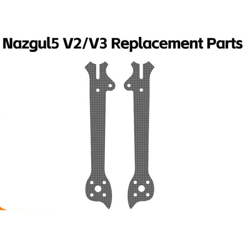 ▥ Iflight Nazgul5 V3 FPV เปลี่ยนกรอบสําหรับกล้องแผ่นด้านข้าง/แผ่นกลาง/แผ่นด้านบน/แผ่นด้านล่าง/แ