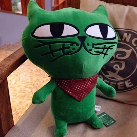okcat2PM Ok Taecyeon Original ตุ๊กตาหมอน ok Cat Zai หยกแมวตุ๊กตาแมวตุ๊กตาของเล่นของขวัญ
