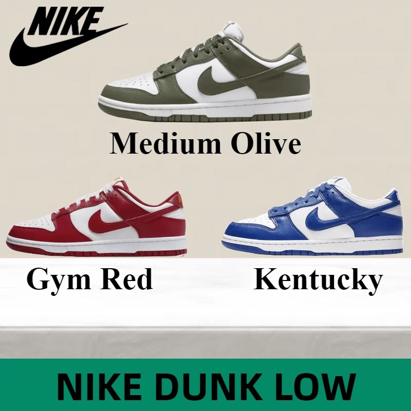 Nike Dunk Low DD1503-120 DD1391-602 CU1726-100 สะดวกสบาย รองเท้าวิ่ง รองเท้าผ้าใบ