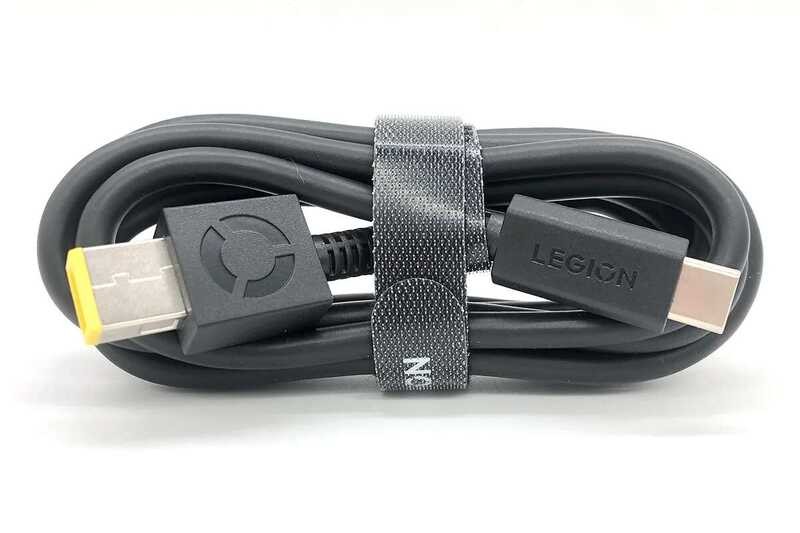 ▥ ต้นฉบับสำหรับ Lenovo Legion 135W สาย C135 USB C TO Slim Fast Charger 1.5M สีดำ