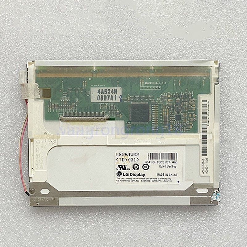 แผง LCD ใหม่สําหรับ 6.4 นิ้ว LG LB064V02 LB064V02-TD01 LB064V02-A1