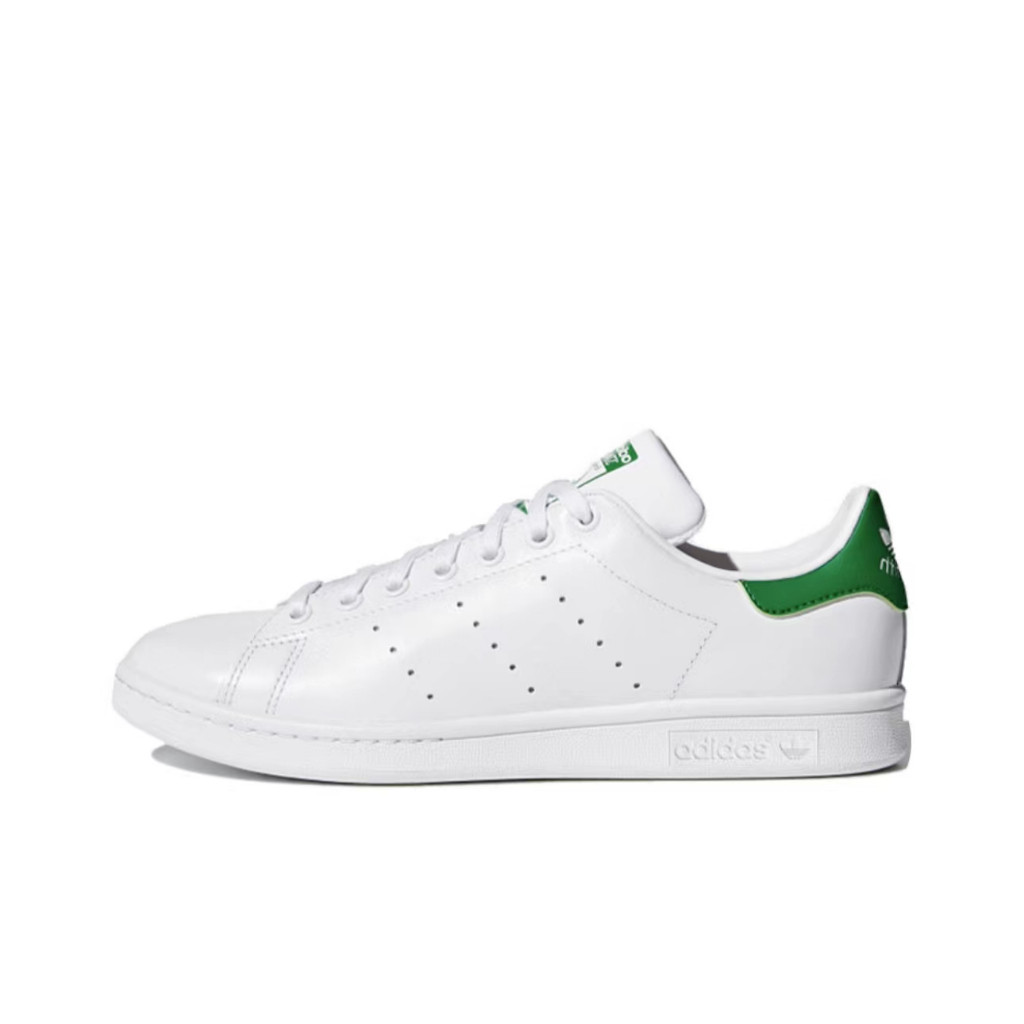 【พร้อมส่ง ของแท้ 100%】ADIDAS STAN SMITH Unisex รองเท้าผ้าใบ Skateboard Shoes（อย่างเป็นทางการของแท้）
