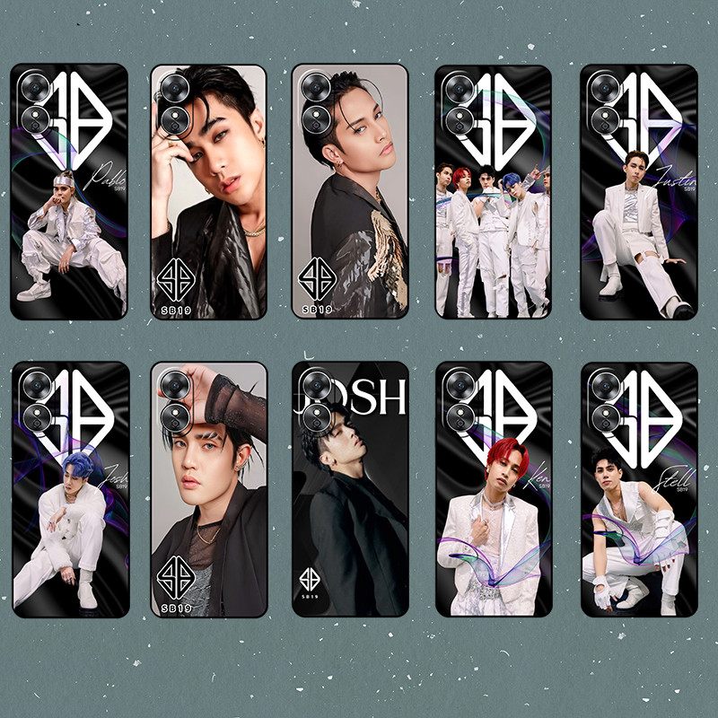 สําหรับ OPPO A17 A17K A18 A31 A32 A33 A38 A39 A52 A53 Sb19 นุ่มสีดํา TPU เคสโทรศัพท์