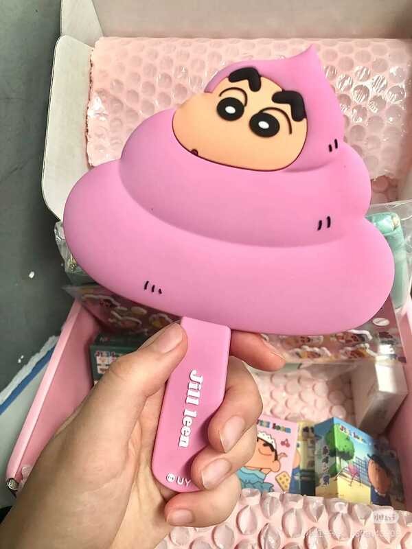 ▥ JILL LEEN กระจกแต่งหน้าลายการ์ตูนมือถือ