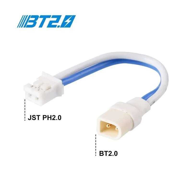 ❃ 6Pcs Bt2.0-Ph2.0 อะแดปเตอร์ 22Awg สําหรับ Bt2.0 300Mah แบตเตอรี่ 1.0 มม.กล้วย Connect ❃