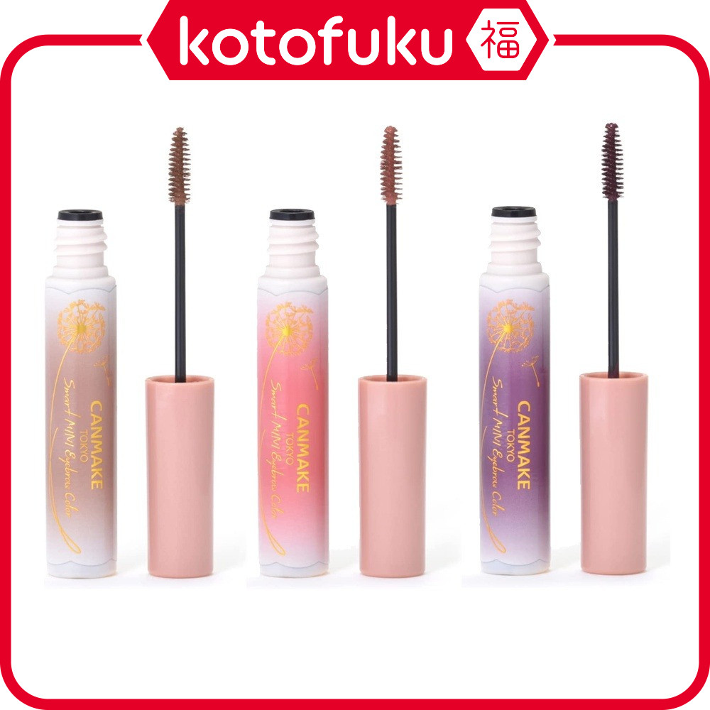 Ida Laboratories Canmake Smart Mini Eyebrow Color - 02 Soft Ash / N01 Happy Pink / N02 สีม่วงมีสไตล์