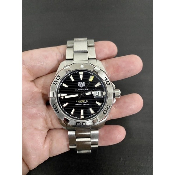 Tag heuer Aquaracer Automatic Calibre 5 หน้าดำลูกฟูก