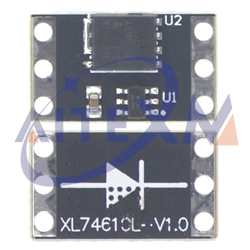 XL74610 Ideal Diode โมดูล Adopts LM74610 ชิปเฉพาะจําลองจําลองจําลองวงจรเรียงกระแสบอร์ด 1.5V-36V 0mA 15A/30A