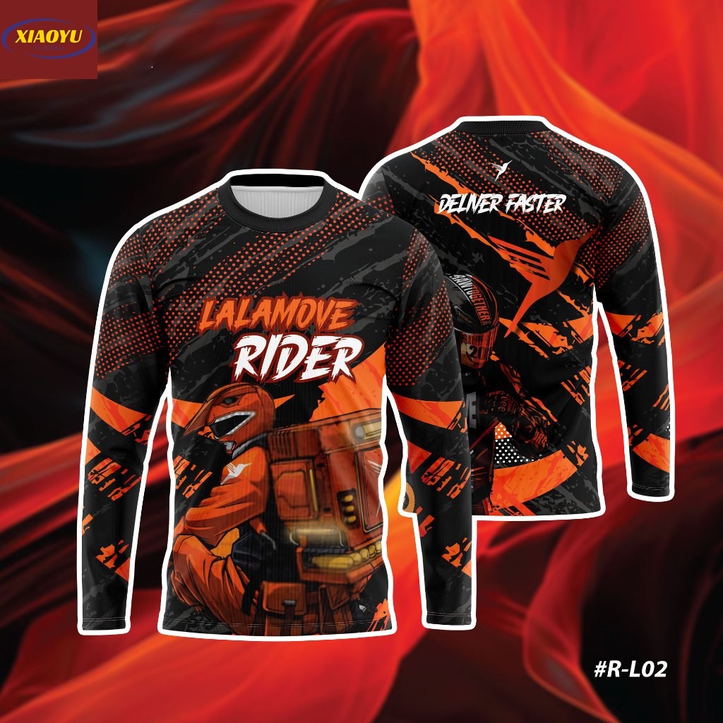 KL BAJU RIDER LALAMOVE JERSI LALAMOVE ขับเคลื่อนด้วยลม LOCK