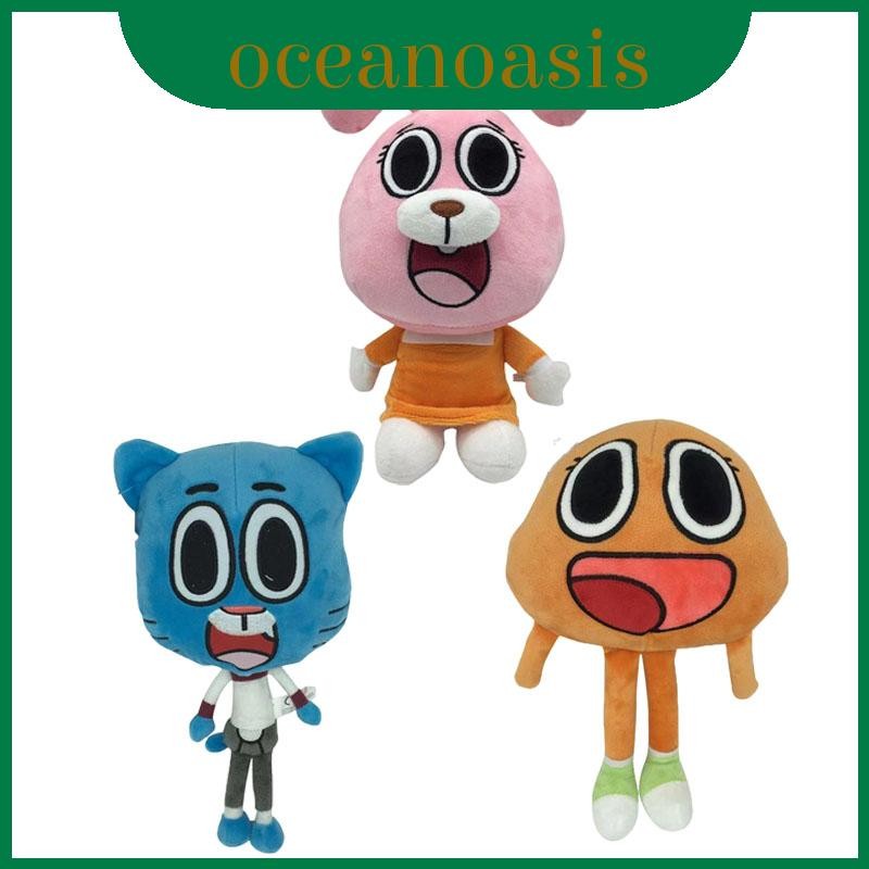 Darwin Delightful 9.84" ของเล่นตุ๊กตาที่มีลักษณะเหมือนจริงจากโลก Gumball อันที่น่าตื่นตาตื่นใจ