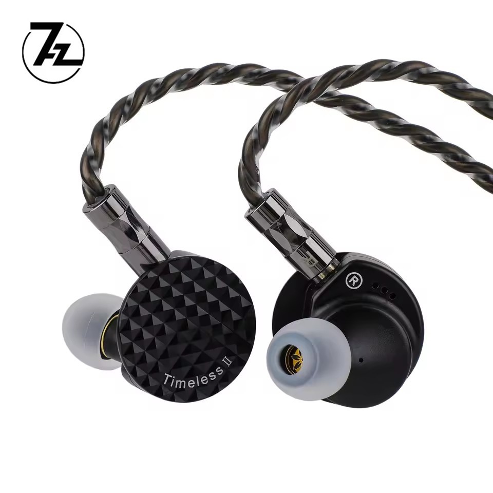 7hz Timeless II อัพเกรด 14.5 มม.Polar Magnetic Driver IEM Hifi หูฟังแบบมีสายพร้อมหัวฉีด Tunable 7N