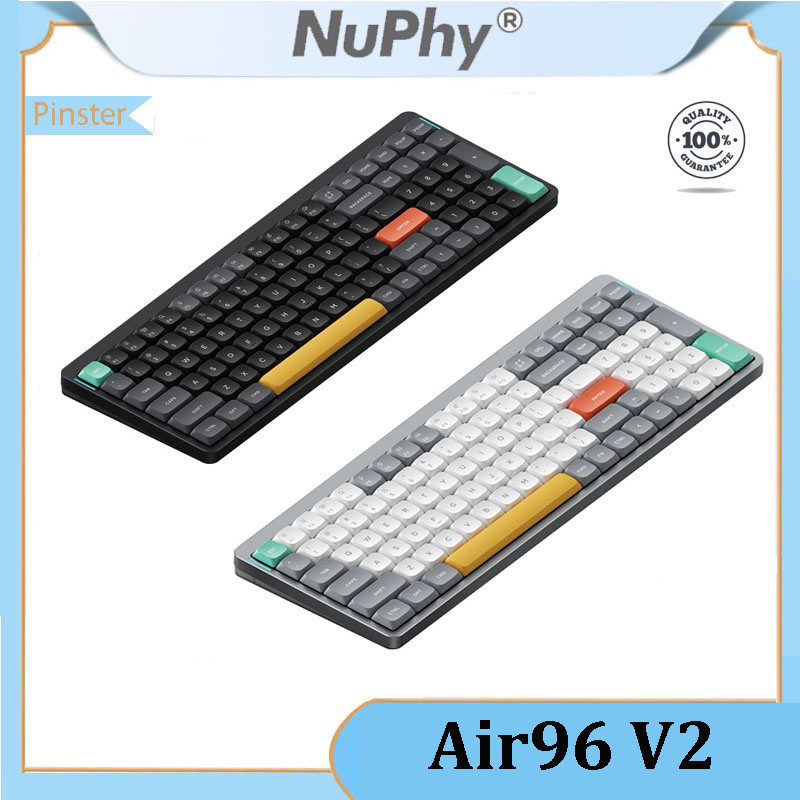 Nuphy Air96 V2 QMK/VIA คีย์บอร์ดเมคคานิคอลไร้สาย