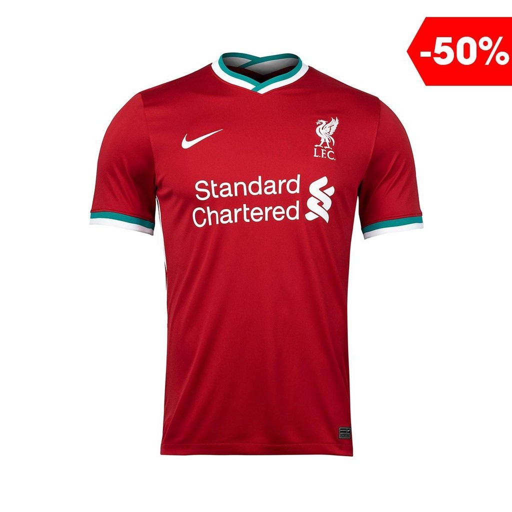 ♞,♘,♙NIKE LIVERPOOL 2020/2021 HOME REPLICA JERSEY - GYM RED/WHITE XXS