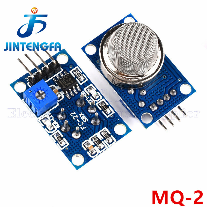 MQ-2 MQ2 ควันแก๊ส LPG Butane Hydrogen Gas Sensor เครื่องตรวจจับโมดูลสําหรับ Arduino
