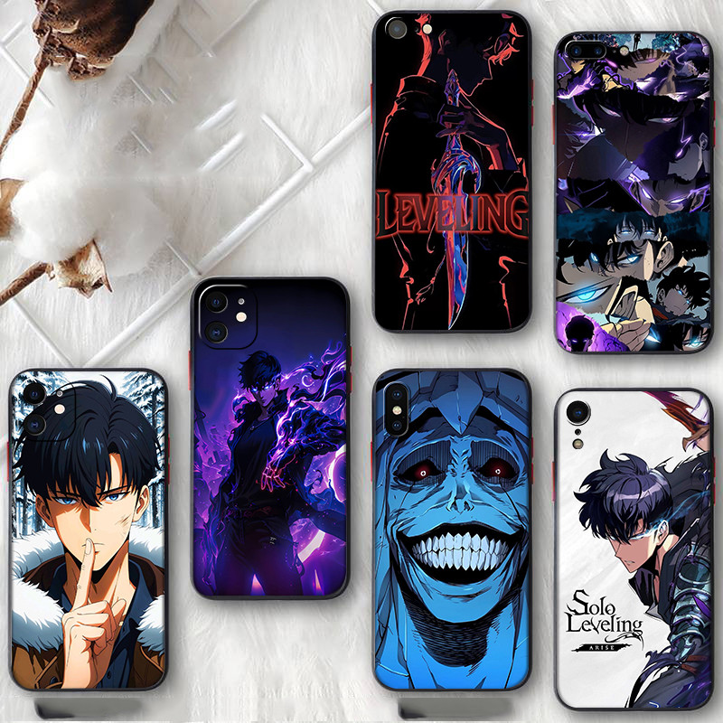 สําหรับ OPPO Reno 4 Pro 5 5F 6 Lite 7Z 8Z 8T DA8 Solo Leveling นุ่มสีดําเคสโทรศัพท์ป้องกันกรณี