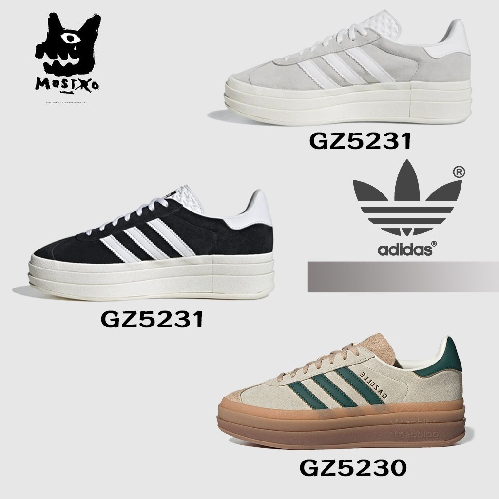 สินค้าของแท้ Adidas originals Gazelle HQ6912 / HQ6893 / ID7056 Sports shoes