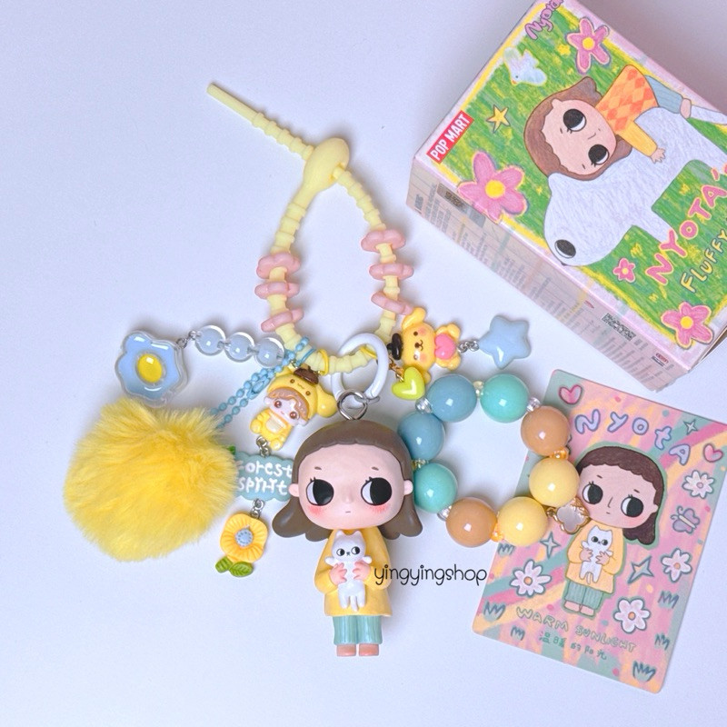 พวงกุญแจน้อง nyota ของแท้ พร้อมส่ง