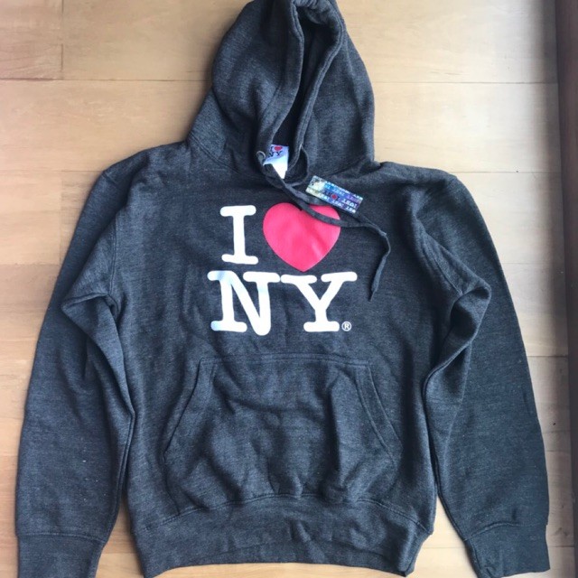 ♞New with tag! เสื้อhoodie I️NY จากอเมริกา size s vgh