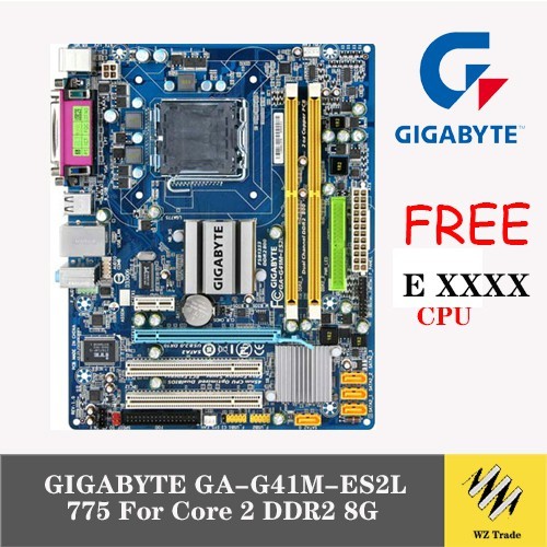 ในสต็อก GIGABYTE GA-G41M-ES2L G31M-ES2C เมนบอร์ดเดสก์ท็อป G41 G31 ซ็อกเก็ต LGA 775 สําหรับ Core 2 DD