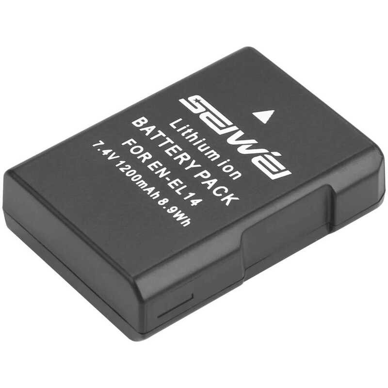 ❃ 7.4V 1200Mah En-El14 En-El14a Enel14 EN El14 El14a แบตเตอรี่สําหรับ Nikon D3100 D3200 D3300 D ❃
