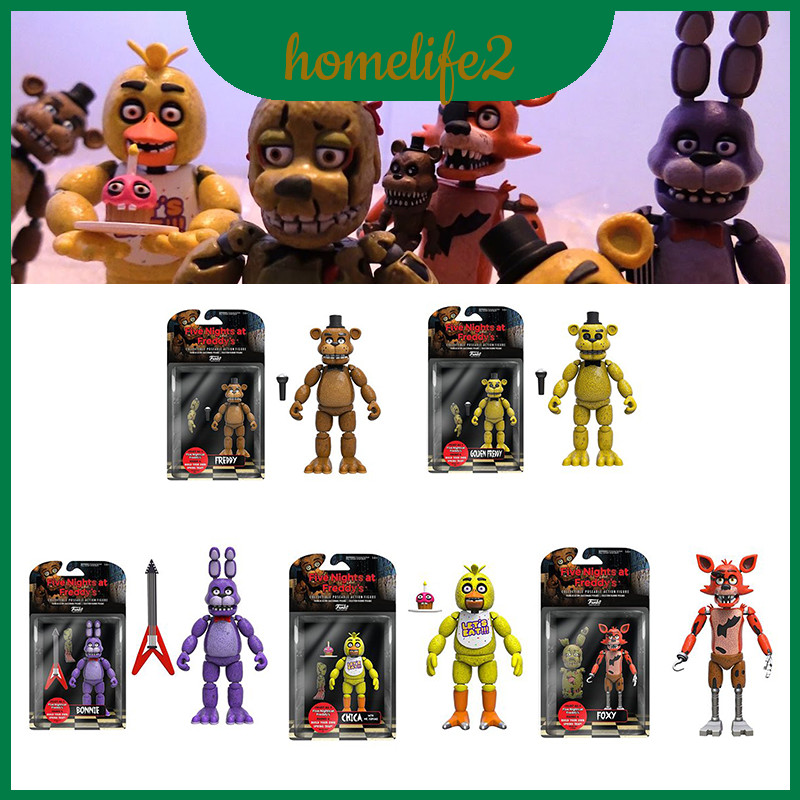 Unique Fnaf Funko Five Nights At Freddys Action Figure Golden Freddy สําหรับนักสะสม